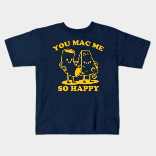 MAC ME HAPPY Kids T-Shirt